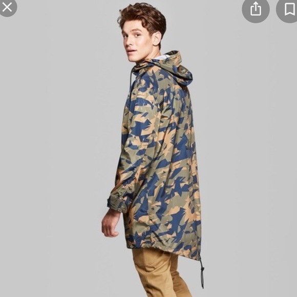Camo Fishtail Parka Jacket 